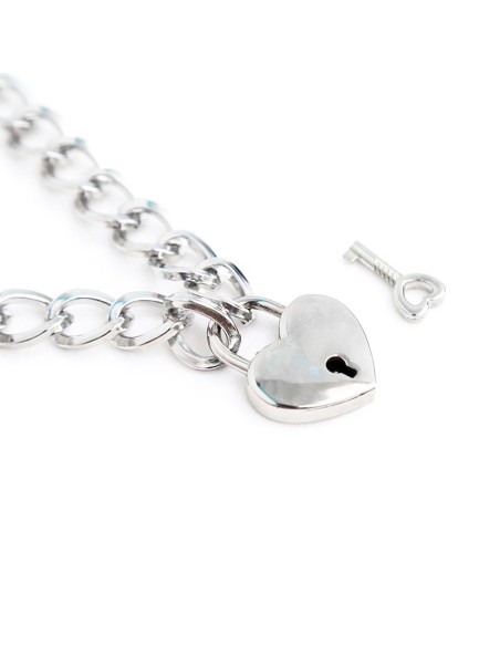 Collar con Candado Metal Talla M 44 cm