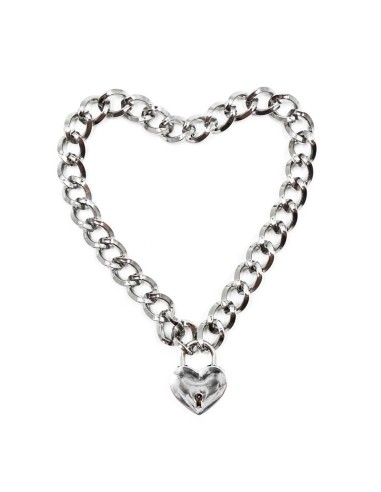 Collar con Candado Metal Talla M 44 cm