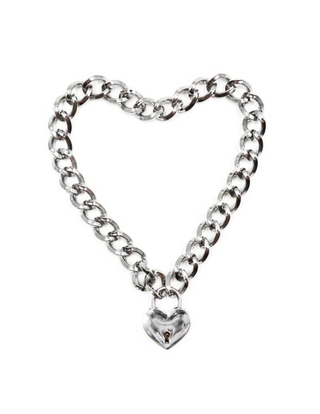 Collar con Candado Metal Talla M 44 cm