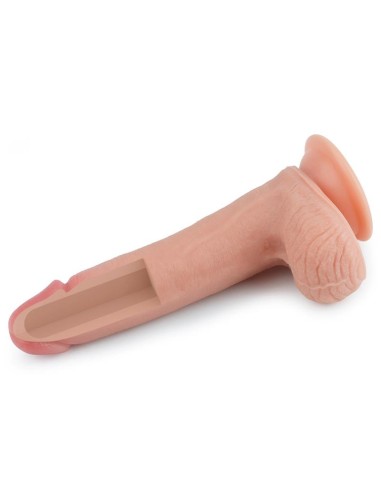 Dildo Nature 8 Silicona Liquida Natural