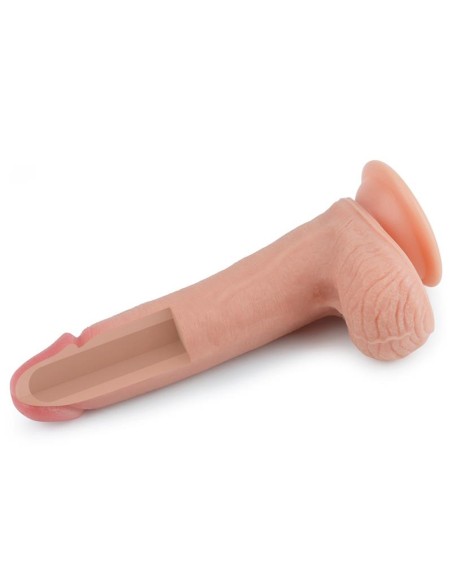 Dildo Nature 8 Silicona Liquida Natural