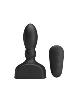 Estimulador Anal Harriet Inflable USB Silicone Negro 2