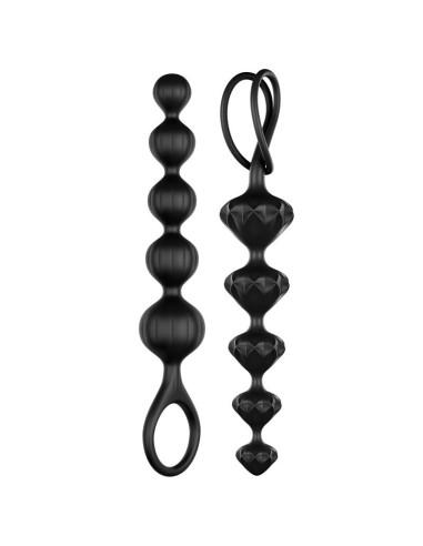 Set 2 Cadenas Anales Color Negro