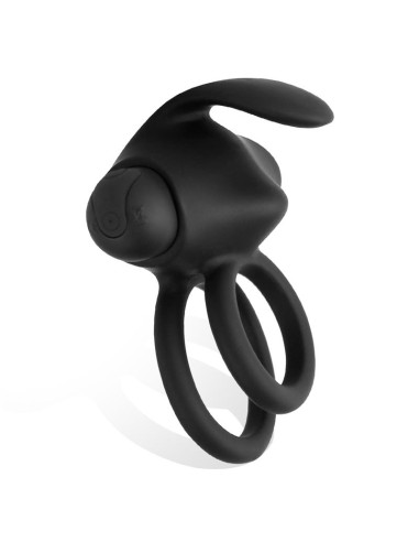 Reerin Anillo Vibrador USB Dual Control Remoto USB Silicona