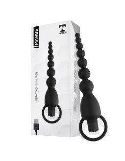 Marbe Cadena Anal con Vibracion USB Silicona