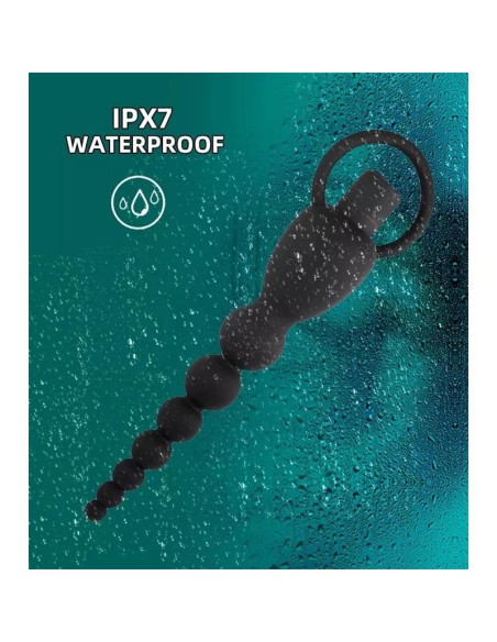 Marbe Cadena Anal con Vibracion USB Silicona Marbe Cadena Anal con Vibracion USB Silicona