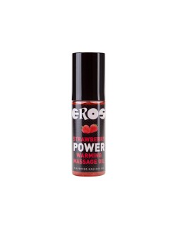 Aceite de Masaje Efecto Calor Fresa Power 100 ml
