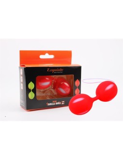 Bolas Ben Wa 103 cm Rojo