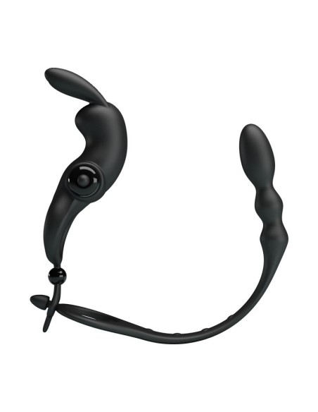 Anillo Vibrador con Cadena Anal Desmontable Anillo Vibrador con Cadena Anal Desmontable