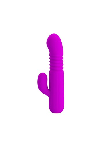 Leopold Vibrador con Funcion de Movimiento USB Silicona