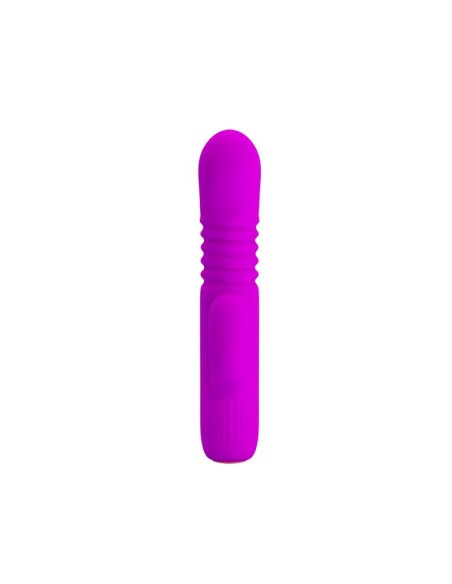 Leopold Vibrador con Funcion de Movimiento USB Silicona