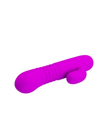 Leopold Vibrador con Funcion de Movimiento USB Silicona