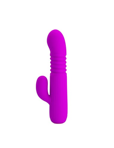 Leopold Vibrador con Funcion de Movimiento USB Silicona