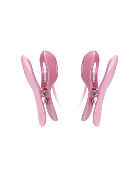 Pinza para Pezones con Vibracion y Electro Shock