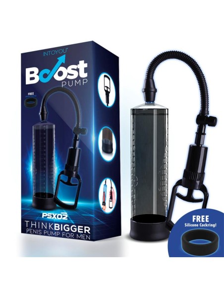 Bomba Manual para el Pene PSX02 Negra Bomba Manual para el Pene PSX02 Negra
