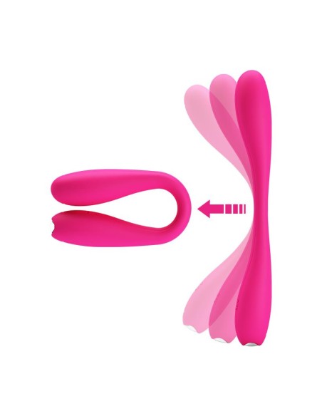 Yedda Vibrador con Esqueleto Punto G Rosa