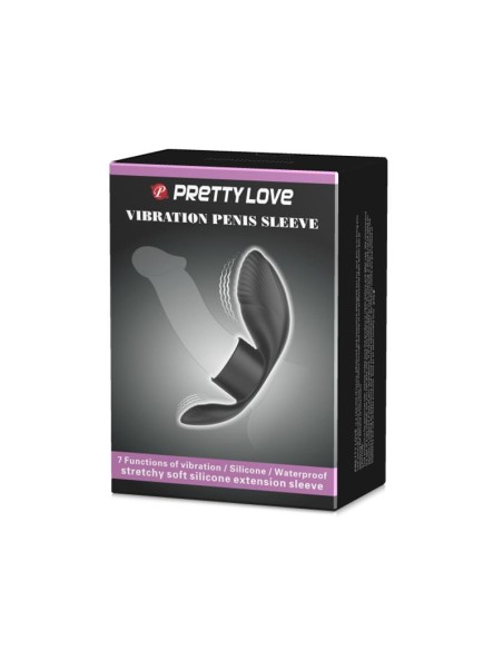 Anillo para el Pene con Vibracion USB Silicona