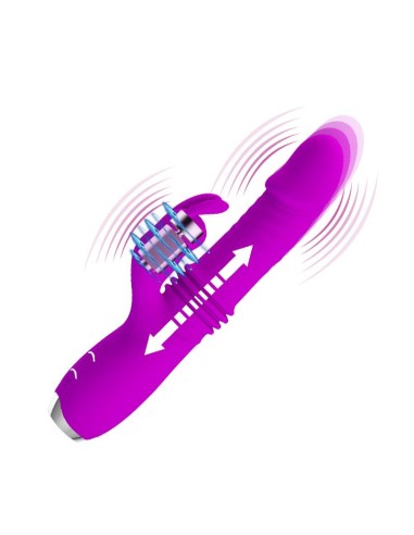 Dorothy Vibrador con Funcion Up and Down USB Purpura