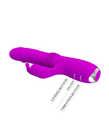 Dorothy Vibrador con Funcion Up and Down USB Purpura