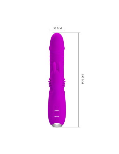 Dorothy Vibrador con Funcion Up and Down USB Purpura