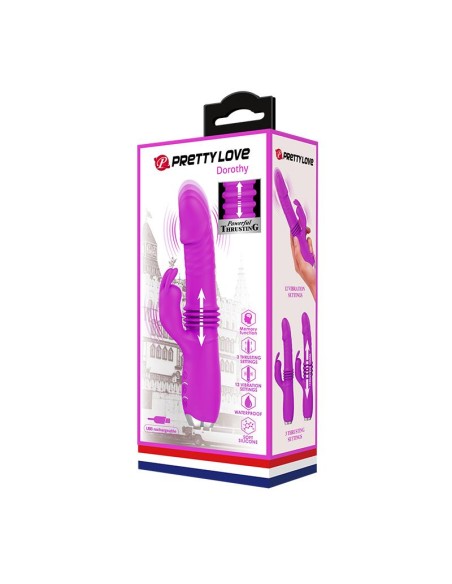 Dorothy Vibrador con Funcion Up and Down USB Purpura