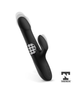 Squidy Vibrador Funcion de Movimiento Up and Down y Bolas Rotadoras USB Silicona 2