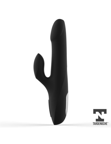 Squidy Vibrador Funcion de Movimiento Up and Down y Bolas Rotadoras USB Silicona