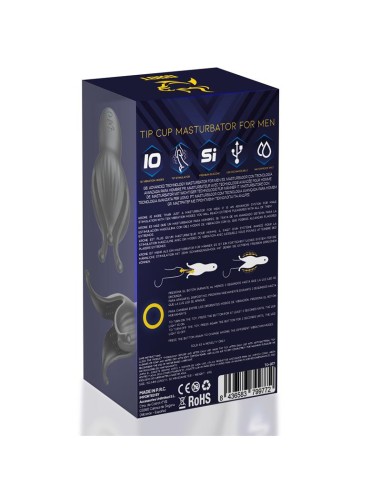 Krone Copa Masturbadora para el Pene Silicona USB