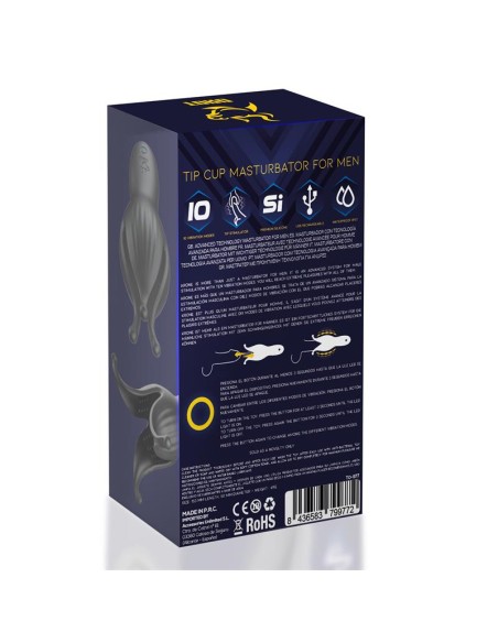 Krone Copa Masturbadora para el Pene Silicona USB