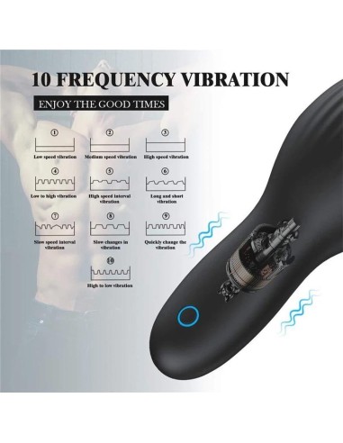 Krone Copa Masturbadora para el Pene Silicona USB