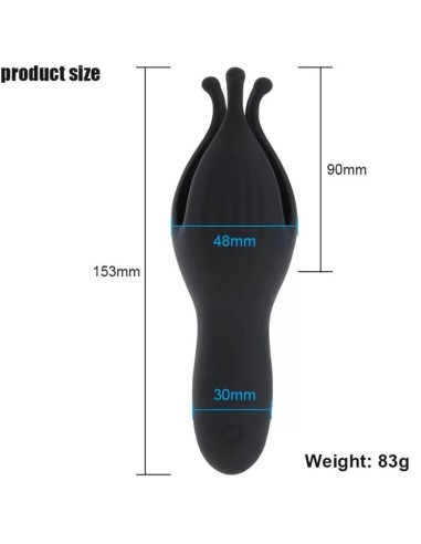 Krone Copa Masturbadora para el Pene Silicona USB