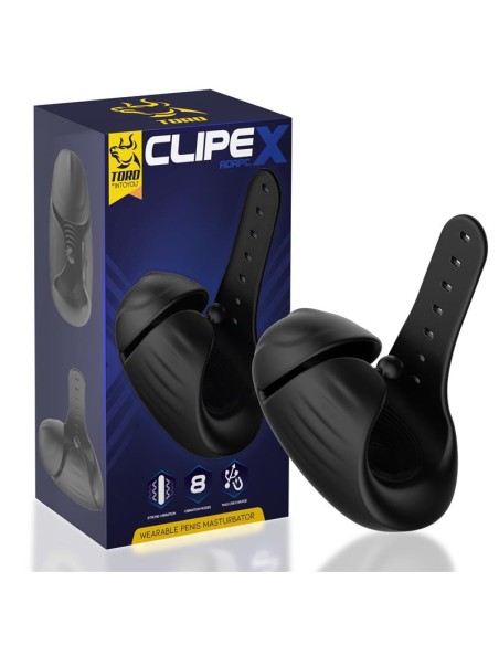 Clipex Masturbador Masculino Ajustable con Sistema de Clip Silicona Premium USB Magnetico Clipex Masturbador Masculino Ajustable con Sistema de Clip Silicona Premium USB Magnetico