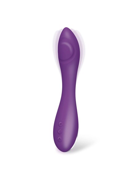 No Nine Vibrador Punto G Funcion de Pulsacion USB Magnetico Silicona No Nine Vibrador Punto G Funcion de Pulsacion USB Magnetico Silicona