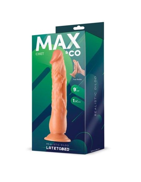 Chet Dildo Realista Natural 9 23 cm