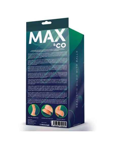 Kurt Dildo Realista con Testiculos Natural 94 24 cm Kurt Dildo Realista con Testiculos Natural 94 24 cm