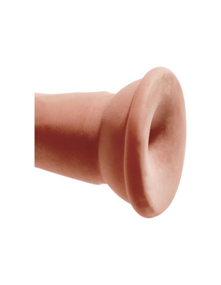 Dildo Triple Densidad 7 Caramelo Dildo Triple Densidad 7 Caramelo