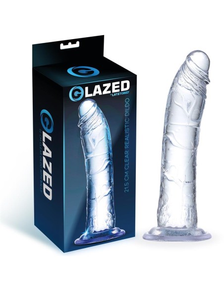 Dildo Realista Material Cristalino 215 cm Dildo Realista Material Cristalino 215 cm