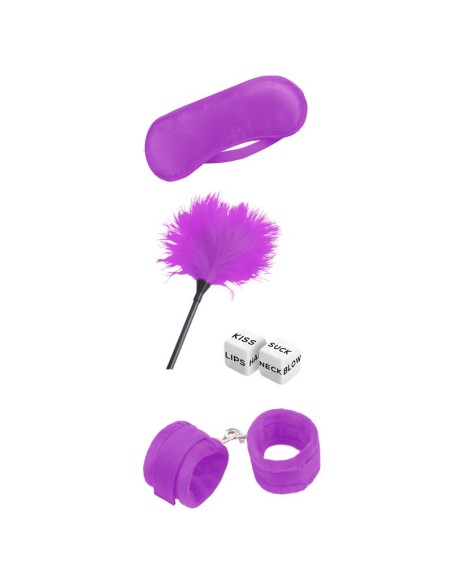 Set de Bondage para Principiantes Starters 4 Piezas Purpura Set de Bondage para Principiantes Starters 4 Piezas Purpura