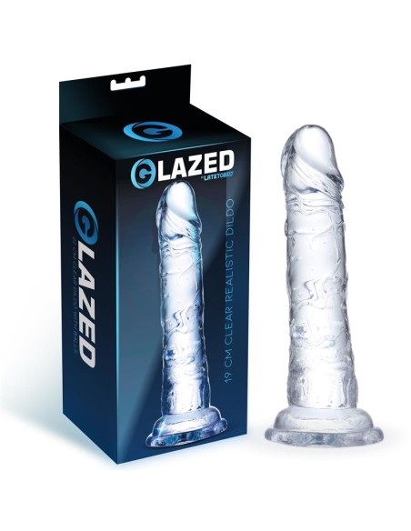 Dildo Realista Material Cristalino 19 cm