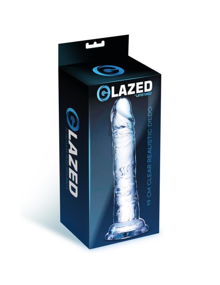 Dildo Realista Material Cristalino 19 cm