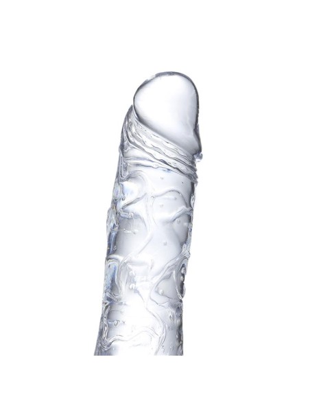 Dildo Realista Material Cristalino 19 cm