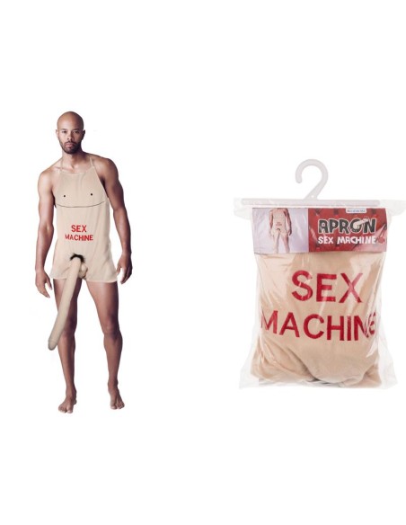 Delantal con Pene Sex Machine Delantal con Pene Sex Machine