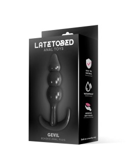 Gevil Plug Anal en Ancla Negro 2