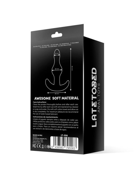 Deen Plug Anal de Silicona Base en Ancla Deen Plug Anal de Silicona Base en Ancla