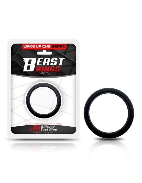 Anillo para el Pene Forma Plana Silicona Solida 35 cm Negro Anillo para el Pene Forma Plana Silicona Solida 35 cm Negro
