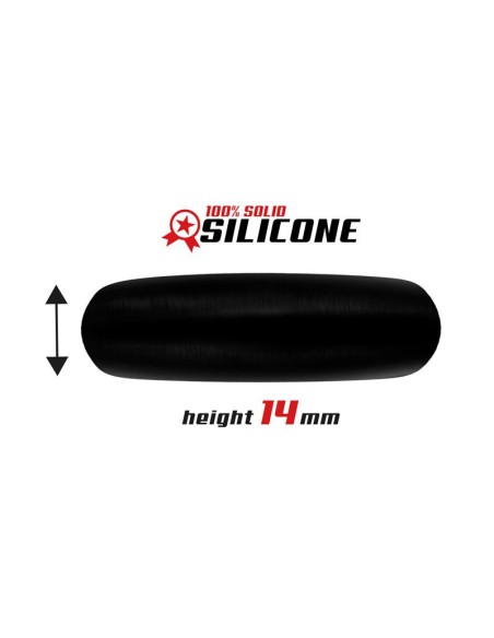 Anillo para el Pene Forma Plana Silicona Solida 35 cm Negro Anillo para el Pene Forma Plana Silicona Solida 35 cm Negro