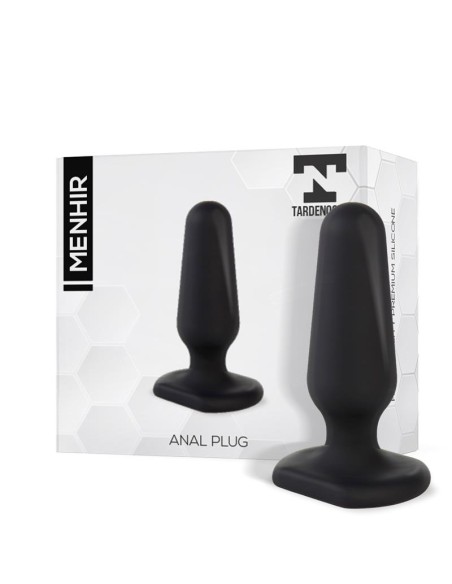 Menhir Plug Anal Silicona Negro Menhir Plug Anal Silicona Negro