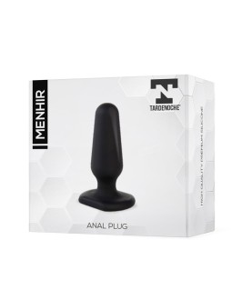 Menhir Plug Anal Silicona Negro 2