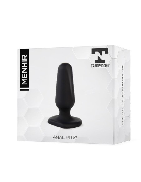 Menhir Plug Anal Silicona Negro Menhir Plug Anal Silicona Negro