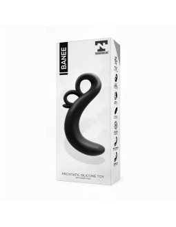 Banee Estimulador Prostatico de Facil Extraccion Silicona Negro 2